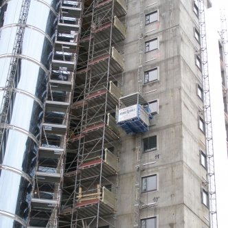 Вантажопасажирський щогловий підйомник MABER MBC 1000/150 в оренду Фото 1