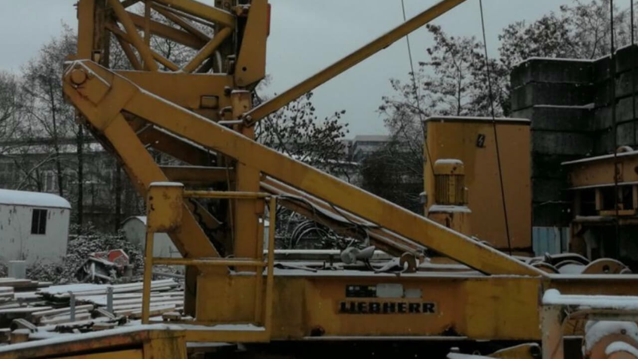 Б/У БЫСТРОМОНТИРУЕМЫЙ КРАН LIEBHERR 45K80 Фото 1