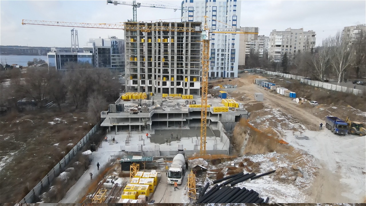 Башенный оголовочный (вантовый) кран POTAIN MC 85 B 2004 г. (Франция) Фото 1