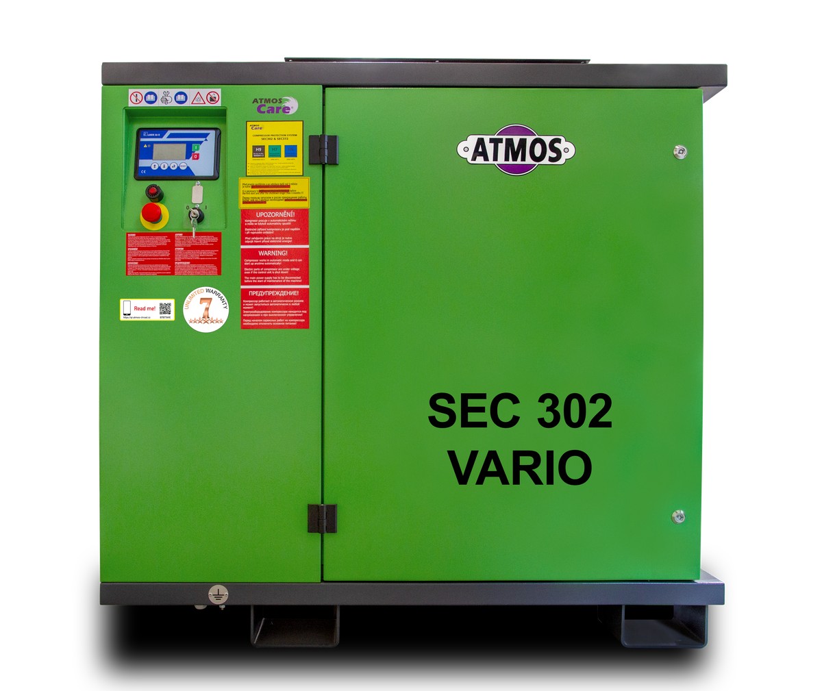Гвинтовий компресор SEC 302 ATMOS (Atmos A 150), 30 кВт, 7.5–13 бар