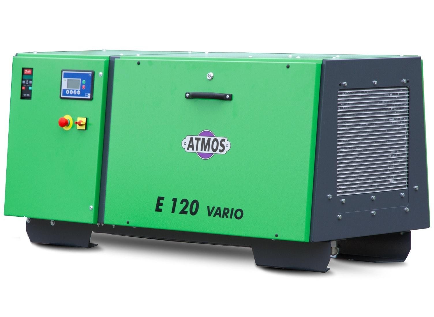 Винтовой компрессор ATMOS Albert E. 120 V — KD с частотным преобразователем и встроенным осушителем Фото 1