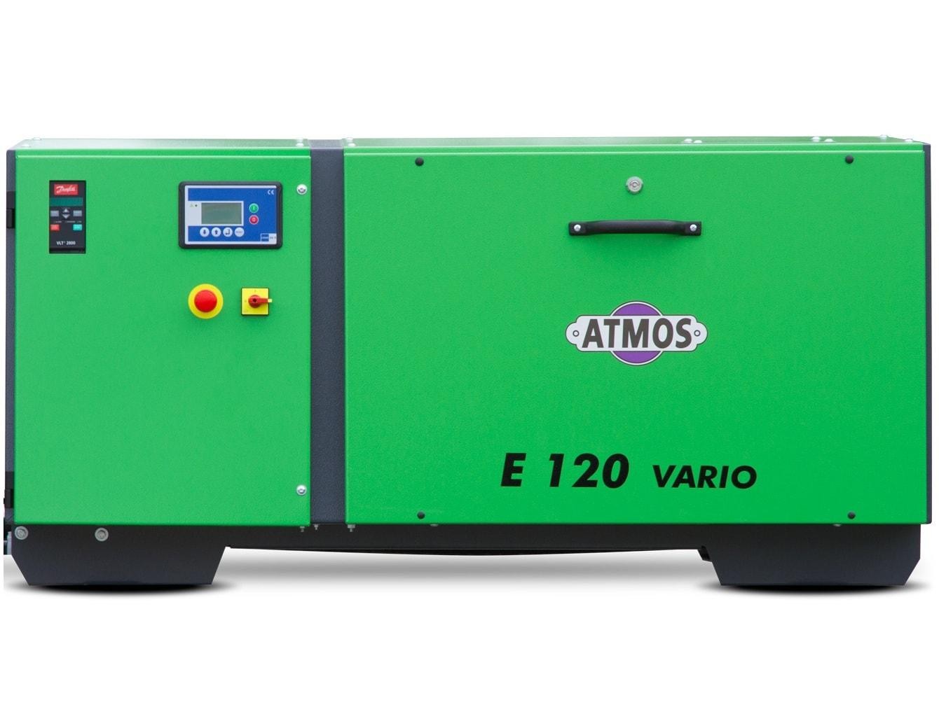 Винтовой компрессор ATMOS Albert E. 120 V — KD с частотным преобразователем и встроенным осушителем Фото 1
