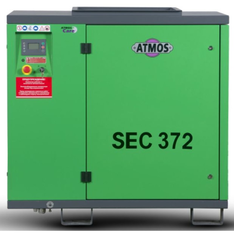 Гвинтовий компресор ATMOS SEC 372 (37 кВт, до 6,0 м3/хв, 7,5–13 бар)
