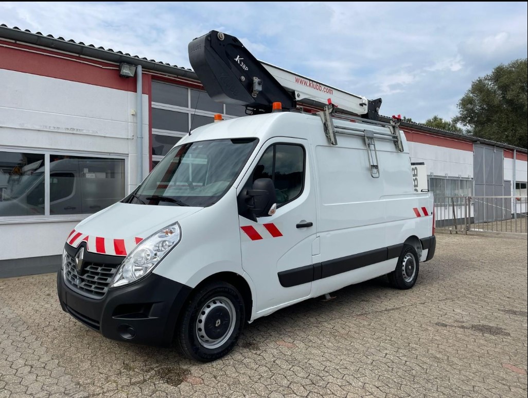Автовишка Klubb K38P на базі Renault Master 2018 року, 13 м, дизель EURO 5