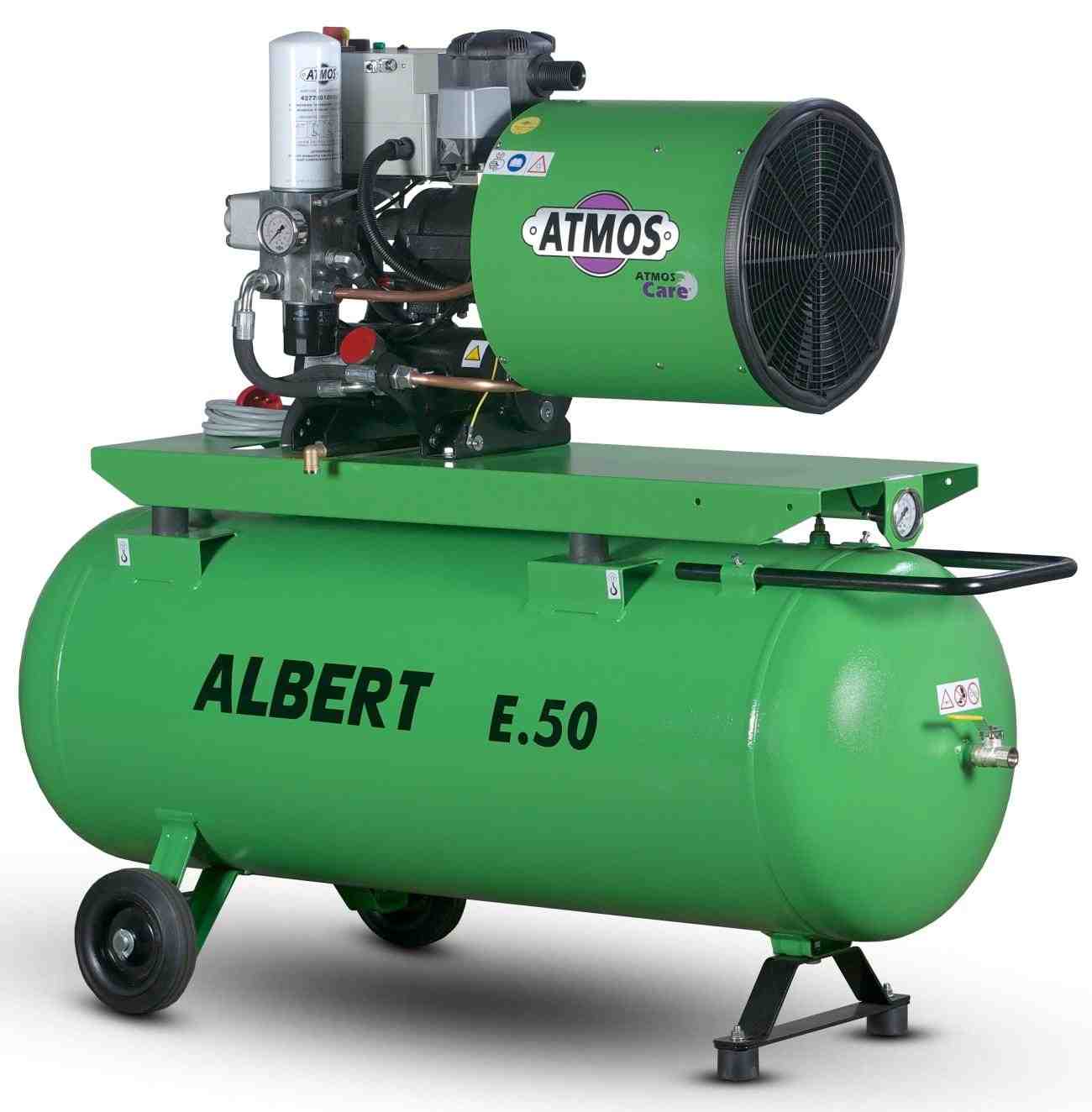 Винтовой компрессор Albert E.50 – промышленный электрический компрессор 5,5 кВт Фото 1