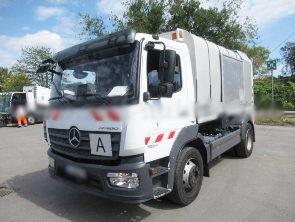 Mercedes-Benz Atego 1624 мусоровоз Schmidt SKF 12, 2014 г., EURO 6 Фото 1