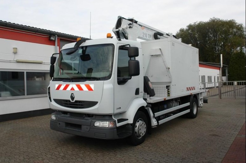 Renault Midlum DXi7 220 л.с. (2012) — автовышка COMILEV 210 TPC, рабочая высота 21 м Фото 1